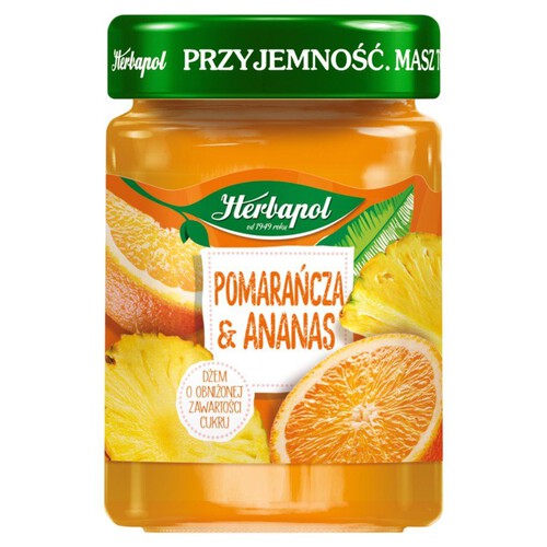 Dżem pomarańcza ananas Herbapol 280 g