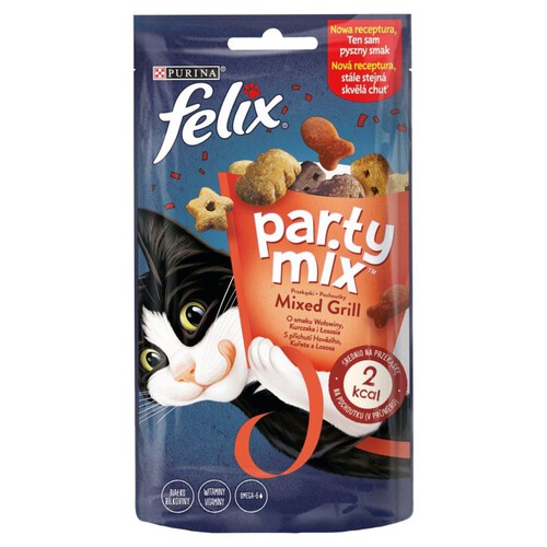 Przysmak dla kotów party mix grill Felix 60 g