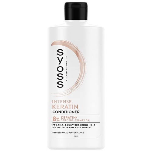 Keratin Odżywka do włosów osłabionych i łamliwych syoss 440 ml