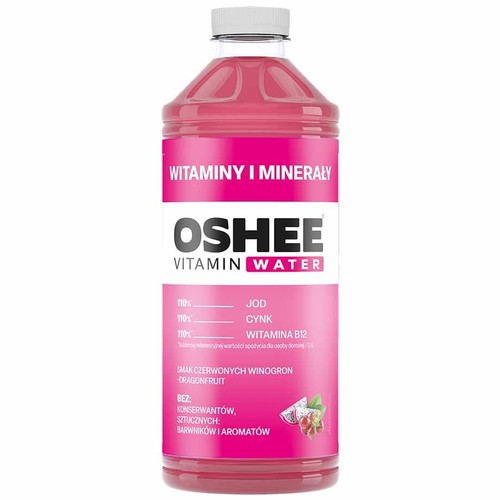 Napój izotoniczny Vitamin Water Witaminy+Minerały  OSHEE 1100 ml
