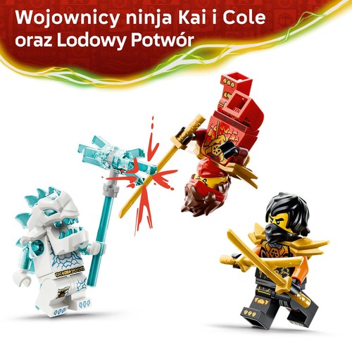 NINJAGO Wielofunkcyjne pojazdy Kaia i Cole’a 71864 LEGO 1 sztuka