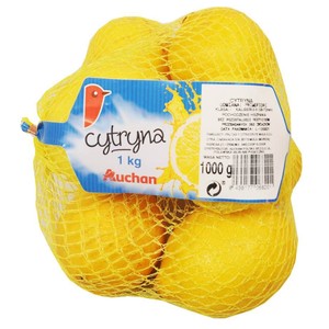 Cytryny Owoce  Auchan 1 kg