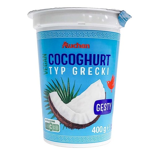 Cocoghurt typu greckiego    Auchan 400 g