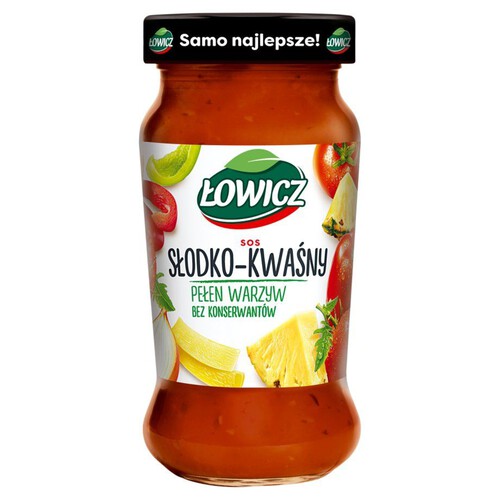 Sos słodko-kwaśny Łowicz 350 g 