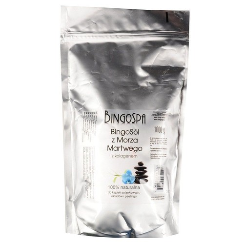 BingoSól z Morza Martwego z kolagenem BINGOSPA 1 kg