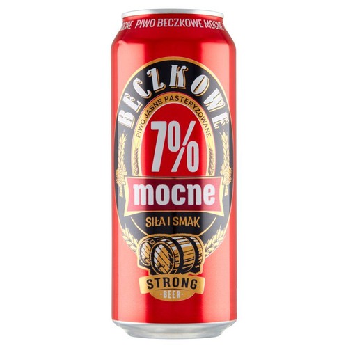 Piwo jasne pełne Mocne alk. 7,0% obj. Beczkowe 500 ml