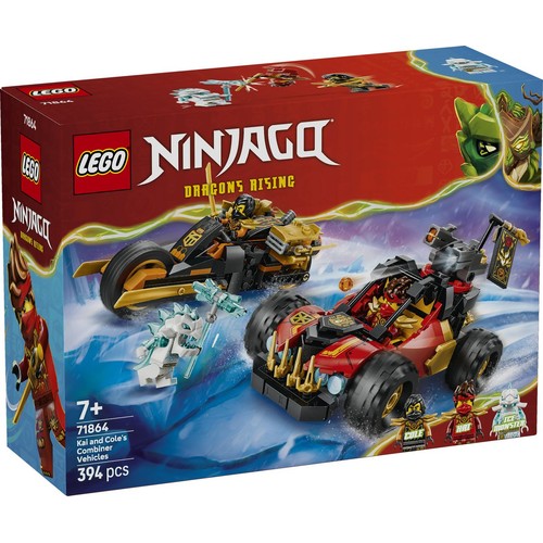 NINJAGO Wielofunkcyjne pojazdy Kaia i Cole’a 71864 LEGO 1 sztuka