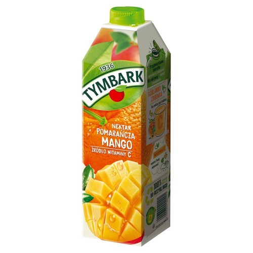 Nektar z pomarańczy i mango  Tymbark 1 l