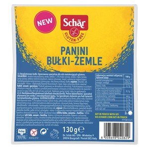 Panini bułki bezglutenowe  Schär 130 g
