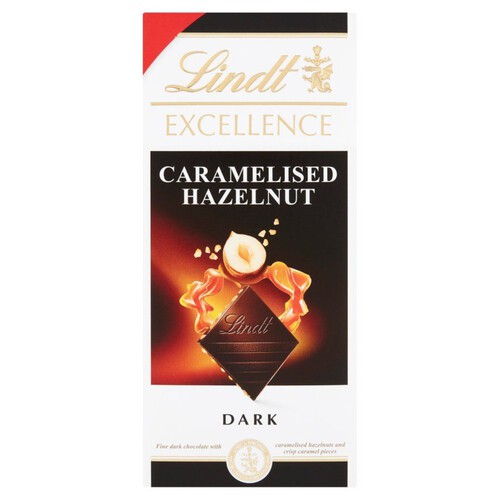 Excellence czekolada gorzka z orzechami i karmelem  Lindt 100 g