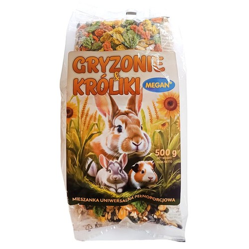 Karma dla królika i gryzoni Megan 500 g