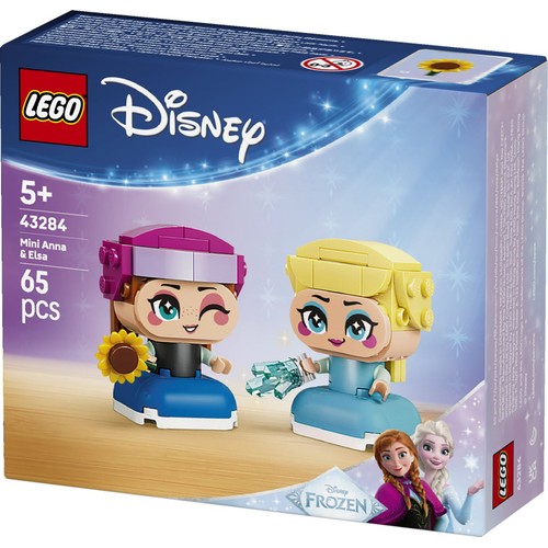 Disney Kraina lodu Mała Anna i Elza 43284, zabawka konstrukcyjna LEGO 1 sztuka