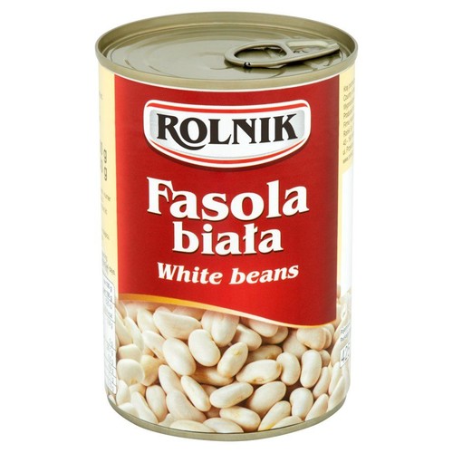Fasola biała konserwowa  Rolnik 400 g