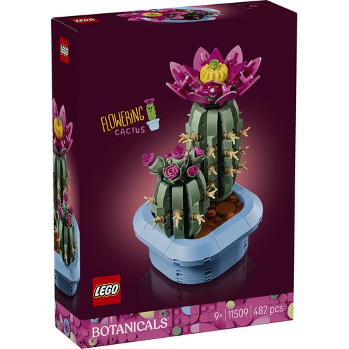 Botanicals Kwitnący kaktus, roślina ozdobna, klocki 11509 LEGO  1 sztuka