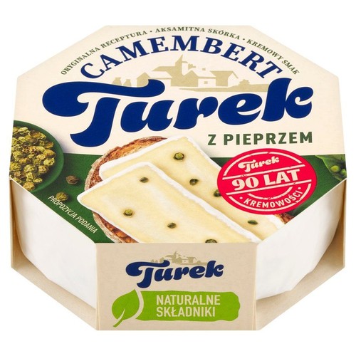 Camembert z zielonym pieprzem Turek 120 g