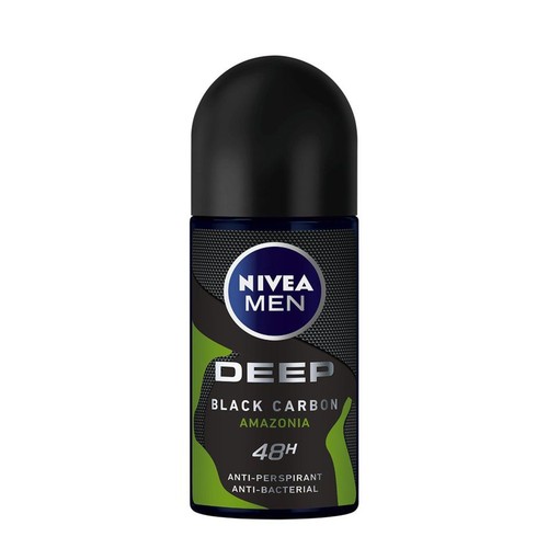 Antyperspirant w kulce Deep Black Carbon NIVEA MEN 50 ml