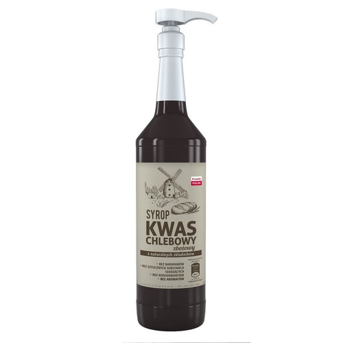 Syrop Kwas chlebowy zbożowy  Betex 970 ml