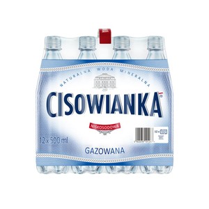 Woda gazowana Cisowianka 12 x 0,5 l