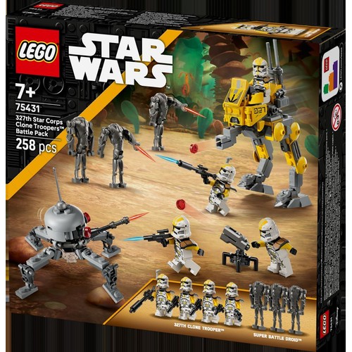 Star Wars klony z 327. korpusu galaktycznego 75431 LEGO 1 sztuka