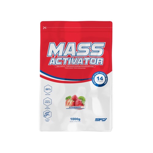 Gainer Mass Activator truskawka Sfd 1 kg