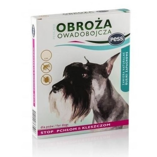 Obroża owadobójcza dla psa 60 cm Pess 1 sztuka