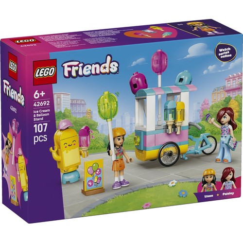 Zestaw Friends Stoisko z lodami i balonami 42692 LEGO 1 sztuka