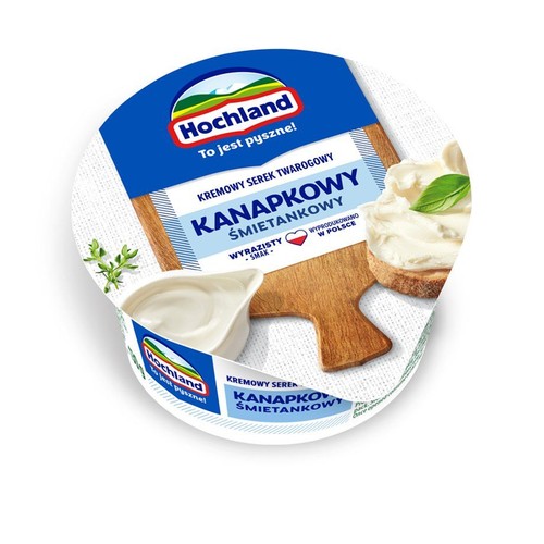 Serek Kanapkowy śmietankowy Hochland 130 g