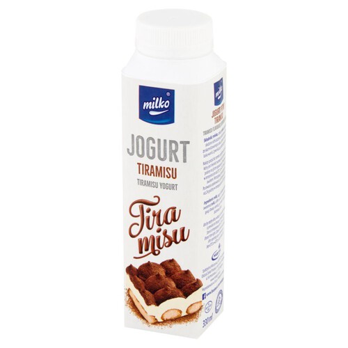 Jogurt pitny tiramisu Milko 330 ml