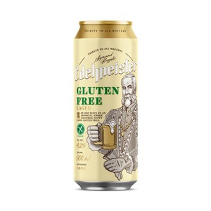 Piwo jasne bezglutenowe Gluten Free alk. 4,2% obj. Edelmeister 500 ml