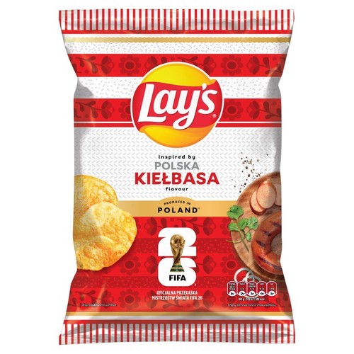 Chipsy ziemniaczane o smaku kiełbasy Lay's 200 g
