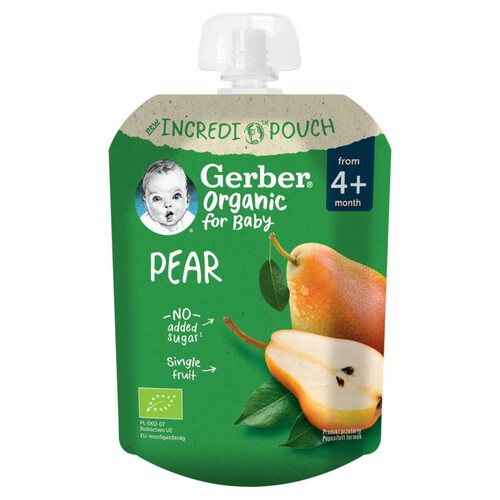 BIO Mus gruszka po 4 miesiącu Gerber 80 g