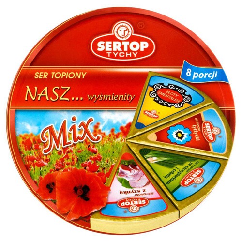 Ser topiony Nasz….ulubiony mix Sertop 140 g