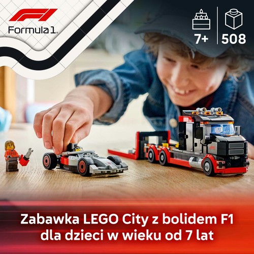 Zabawka City Ciężarówka F1® z bolidem Audi F1® 60493 LEGO 1 sztuka