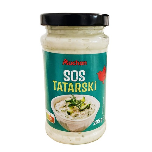Sos tatarski Auchan 205 g