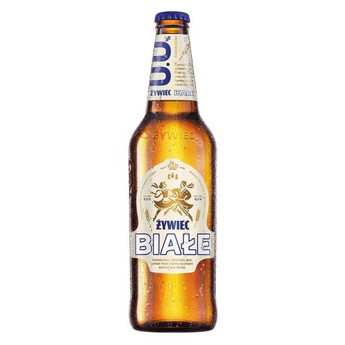 Piwo bezalkoholowe białe pszeniczne alk. 0.0% obj. Żywiec 500 ml