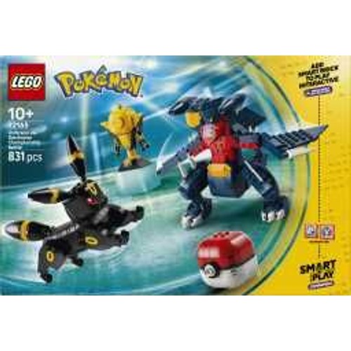 Pokémon SMART Play: Umbreon kontra Garchomp - walka o mistrzostwo 72165 LEGO 1 sztuka