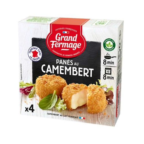 Ser Camembert panierowany   Grand Fremage 4 x 25 g