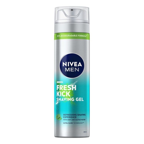 Fresh Kick Żel do golenia  NIVEA MEN 200 ml