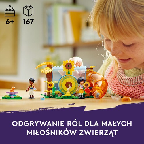 Friends Plac zabaw dla chomików 42601 LEGO zestaw