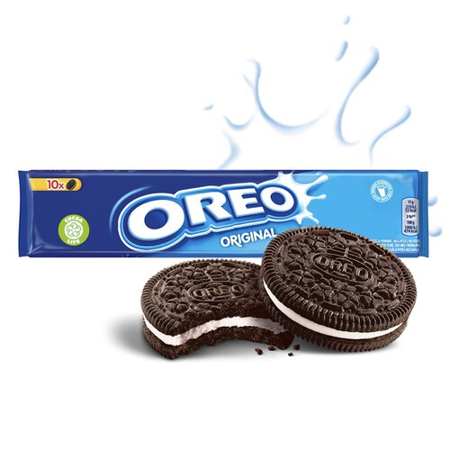 Ciastka kakaowe z nadzieniem o smaku waniliowym(29%) Oreo 110 g