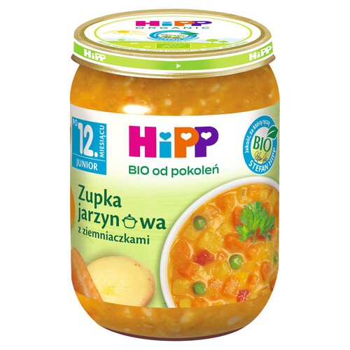 Zupka jarzynowa z ziemniaczkami po 12 miesiącu HIPP 250 g