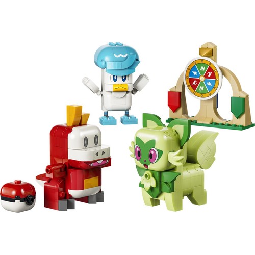 Pokémon SMART Play: Sprigatito, Fuecoco i Quaxly - bitwa 72158 LEGO 1 sztuka