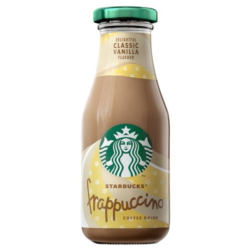 Frappuccino mleczny napój kawowy o smaku waniliowym Starbucks 250 ml