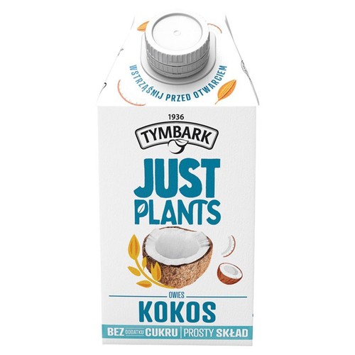 Just Plants Napój owsiano - kokosowy Tymbark 500 ml
