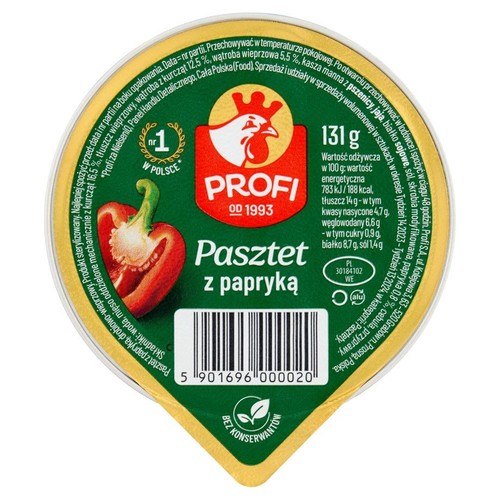 Pasztet z papryką Profi 131 g