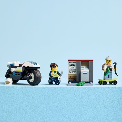 City Pościg na motocyklu policyjnym dla dzieci 60455 LEGO 1 sztuka