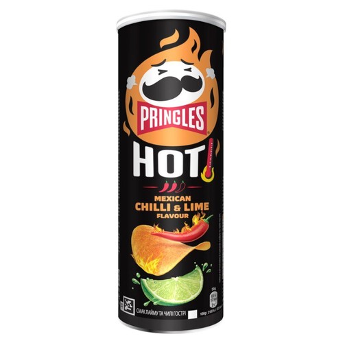 Chipsy Hot Mexican Chilli & Lime   Pringles 160 g