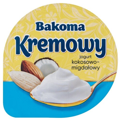 Jogurt kremowy kokosowo migdałowy Bakoma 150 g