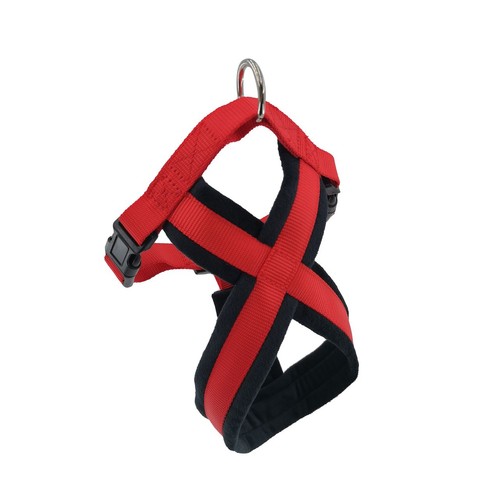 Szelki poliester 2 x 40-50 cm czerwone Auchan 1 sztuka