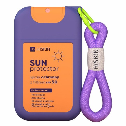 Spray ochronny z filtrem SPF50 travel size HiSkin 30 ml